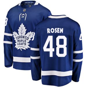 Herren Toronto Maple Leafs Eishockey Trikot Calle Rosen #48 Breakaway Königsblau Fanatics Branded Heim